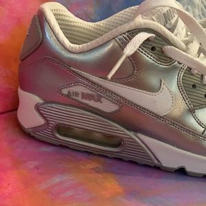 Nike Air Max youth 7 metallic silver